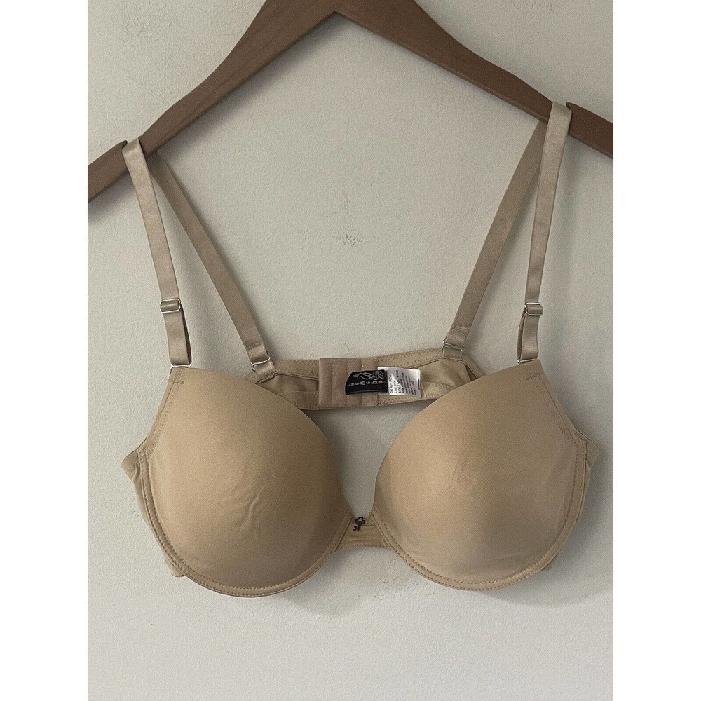 Shear Shapewear Brand Nude Underwire Bra Smoothing Concealing Full-Cover 42D